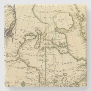 Dessous-de-verre En Pierre Le Canada et le Groenland