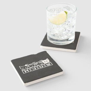 DESSOUS-DE-VERRE EN PIERRE LE CHATS M30W 8 BITS