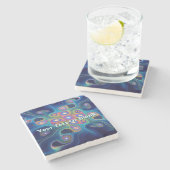 Dessous-de-verre En Pierre Le ciel de Shaman (Côté)