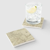 Dessous-de-verre En Pierre Le Delaware (Côté)