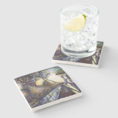 Dessous-de-verre En Pierre Le destin hurlant de la vie (Côté)