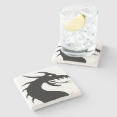 Dessous-de-verre En Pierre Le Dragon (Côté)