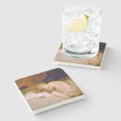 Dessous-de-verre En Pierre Le fils couché (par Thomas Sully) (Côté)