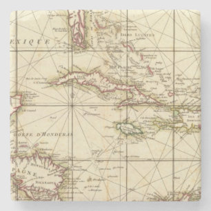 Dessous-de-verre En Pierre Le Golfe du Mexique