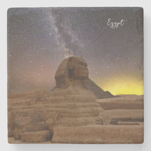 Dessous-de-verre En Pierre Le Grand Sphinx De Gizeh (Devant)