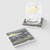 Dessous-de-verre En Pierre Le Highlander Atlanta, Le Highlander (Côté)