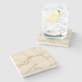 Dessous-de-verre En Pierre Le lac Supérieur (Côté)