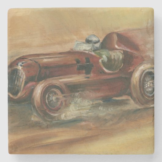 Dessous-de-verre En Pierre Le Mans Racecar par Ethan Harper (Devant)