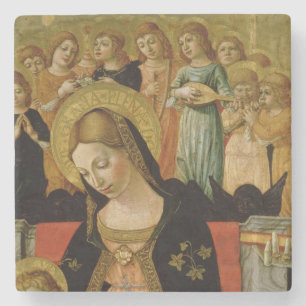 Dessous-de-verre En Pierre Le mariage du saint Catherine de Sienne