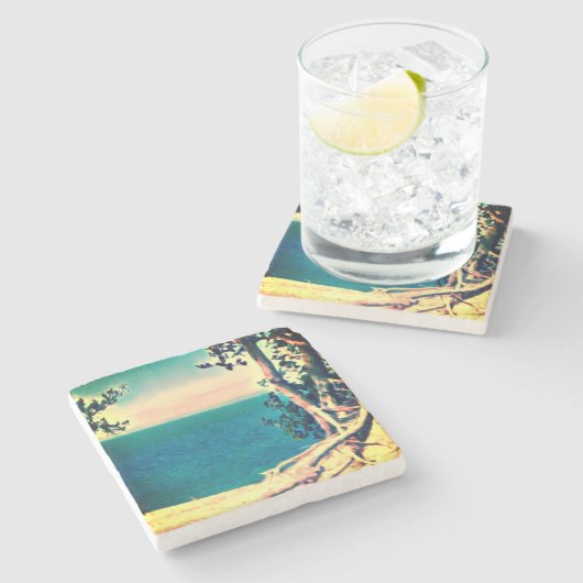 Dessous-de-verre En Pierre Le Michigan Côtier ! (Côté)