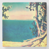 Dessous-de-verre En Pierre Le Michigan Côtier ! (Devant)