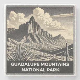 Dessous-de-verre En Pierre Le Parc national des Monts Guadalupe