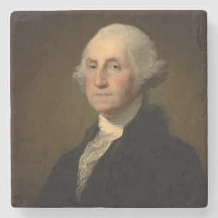 Dessous-de-verre En Pierre Le président américain George Washington, Stuart