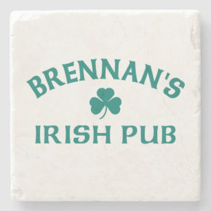 Dessous-de-verre En Pierre Le pub irlandais de Brennan