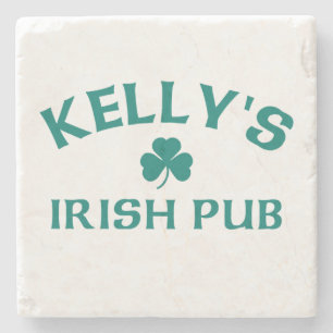 Dessous-de-verre En Pierre Le pub irlandais de Kelly