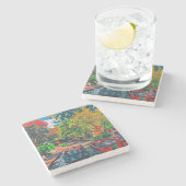 Dessous-de-verre En Pierre Le Riverwalk de San Antonio (Côté)