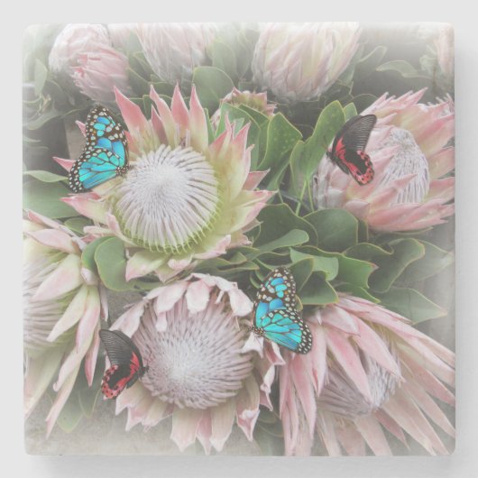 Dessous-de-verre En Pierre Le roi Protea (Devant)