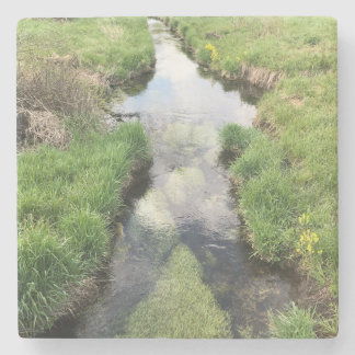 Dessous-de-verre En Pierre Le ruisseau qui déborde