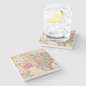 Dessous-de-verre En Pierre Le Texas 10 (Côté)