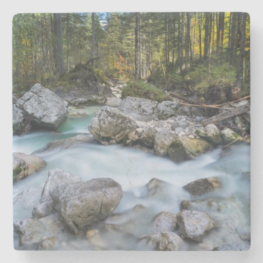Dessous-de-verre En Pierre Le torrent Ramsauer Ache (Devant)
