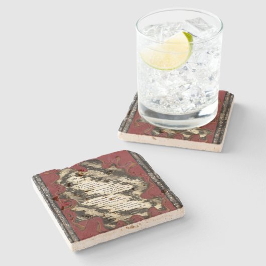 Dessous-de-verre En Pierre L'échelle (Côté)