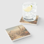 Dessous-de-verre En Pierre L'Egypte ancienne. (Côté)