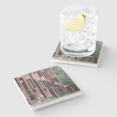 Dessous-de-verre En Pierre Les Etats-Unis, le Massachusetts, Boston, Chambres (Côté)