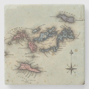 Dessous-de-verre En Pierre Les Îles Vierges