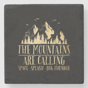 Dessous-de-verre En Pierre Les montagnes appellent Space Splash Big Thunder