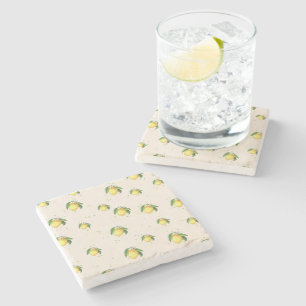 Dessous-de-verre En Pierre Les motifs de citron