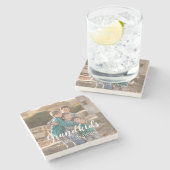 Dessous-de-verre En Pierre Les petits font la vie grand (Côté)