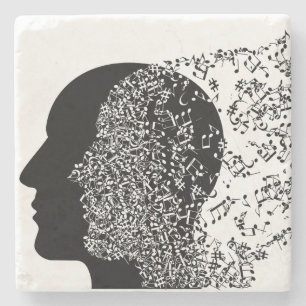 Dessous-de-verre En Pierre L'esprit de la musique