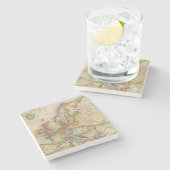 Dessous-de-verre En Pierre L'Europe 3 2 (Côté)