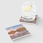 Dessous-de-verre En Pierre Lever de soleil (Côté)