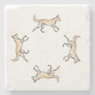Dessous-de-verre En Pierre Lexi Trot