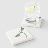 Dessous-de-verre En Pierre Libellule (Côté)