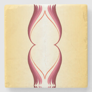 Dessous-de-verre En Pierre Lily flamme