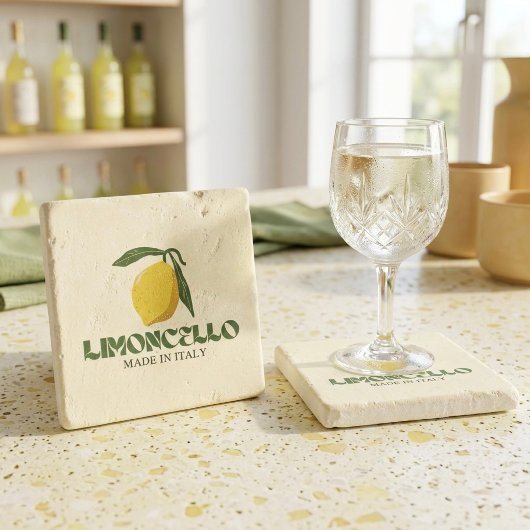 Dessous-de-verre En Pierre Limoncello