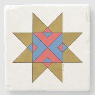 Dessous-de-verre En Pierre Lincolnshire Auseklis Witch Mark