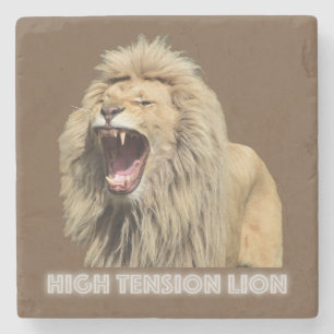 Dessous-de-verre En Pierre Lion haute tension