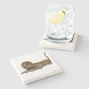 Dessous-de-verre En Pierre Lion Office Accueil Personnaliser Destiny Destiny