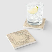 Dessous-de-verre En Pierre L'Italie 4 (Côté)