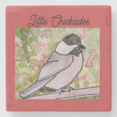 Dessous-de-verre En Pierre Little Chickadee (Devant)
