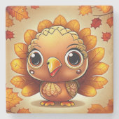 Dessous-de-verre En Pierre Little Turkey 3 (Devant)