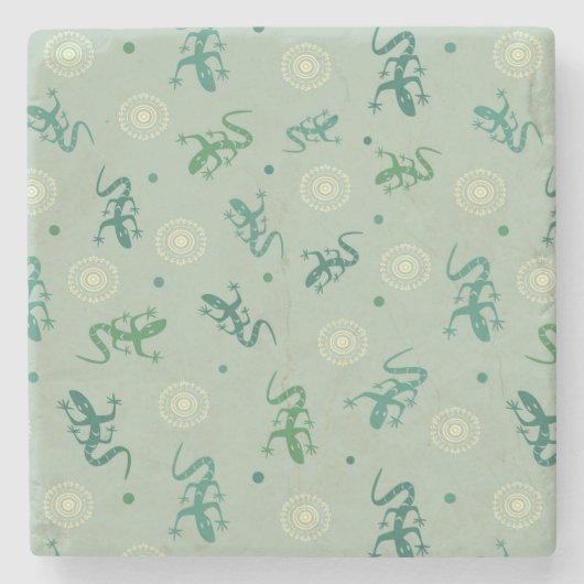 Dessous-de-verre En Pierre Lizard (Devant)