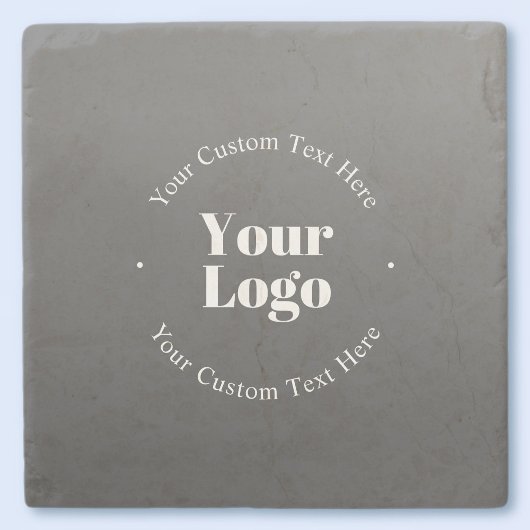 Dessous-de-verre En Pierre Logo d'entreprise ou design & texte modifiable