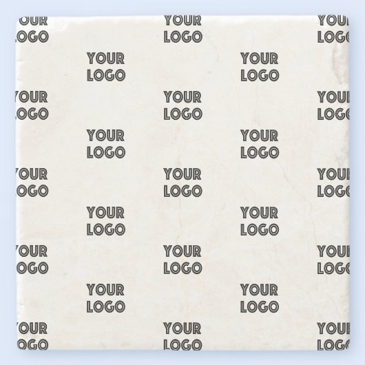 Dessous-de-verre En Pierre Logo simple à répéter