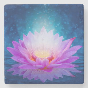 Dessous-de-verre En Pierre Lotus