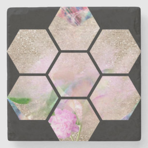 Dessous-de-verre En Pierre Lotus Flower