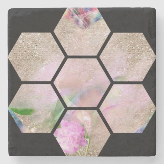 Dessous-de-verre En Pierre Lotus Flower (Devant)